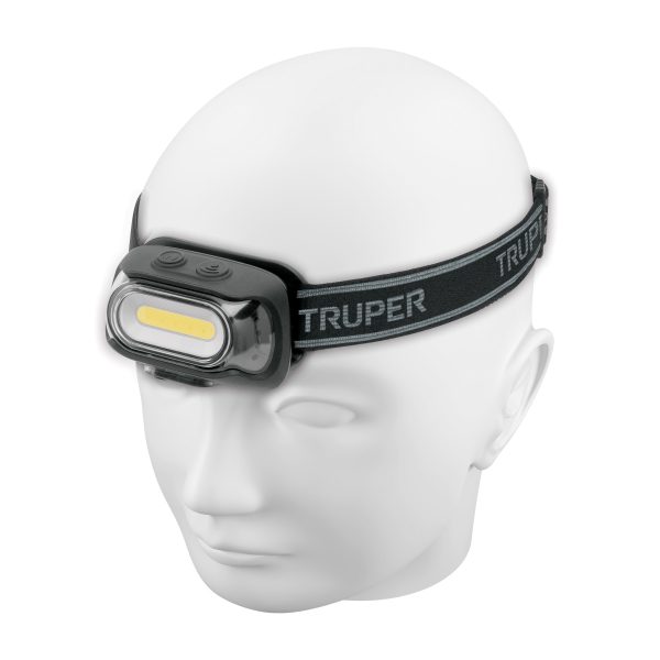 103086 - Linterna de minero LED 460 lm con sensor, recargable, TRUPER
