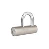 43365 - Candado de acero, 109mm, gancho corto, llave de puntos