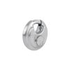 49473 - Candado circular acero inox, cilindro latón, 70 mm