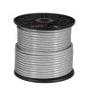 44224 - Metro cable flexible 1/4' acero 7x19 recubierto PVC, 75 m