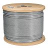 48812 - Metro cable flexible 1/4' acero 7x19 recubierto PVC, 300 m