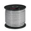 44218 - Metro de cable rígido 1/4' acero 7x7 recubierto PVC, 75 m
