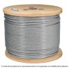 48810 - Metro cable flexible 1/8' acero 7x19 recubierto PVC, 300 m