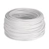 46055 - Rollo de 100 m de cable THHW-LS 10 AWG blanco, Volteck