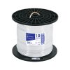 40114 - Metro de cable THHW-LS 10 AWG blanco en carrete de 500 m
