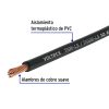 40142 - Carrete con 10 m de cable THHW-LS 10 AWG negro, Volteck