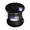 40118 - Metro de cable THHW-LS 10 AWG negro en carrete de 500 m