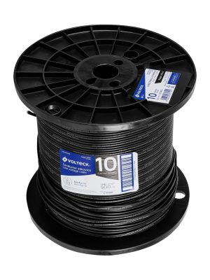 CAB-10N-500.jpg 40118 - Metro de cable THHW-LS 10 AWG negro en carrete de 500 m