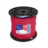 40126 - Metro de cable THHW-LS 10 AWG rojo en carrete de 500 m