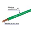 40251 - Carrete con 10 m de cable THHW-LS 10 AWG verde, Volteck