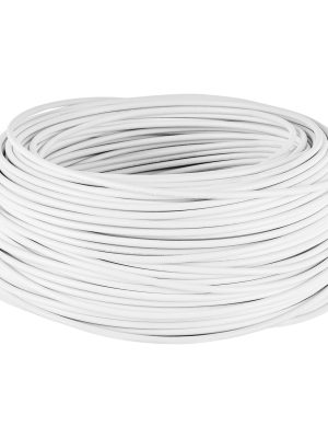 CAB-12B.jpg 46056 - Rollo de 100 m de cable THHW-LS 12 AWG blanco, Volteck