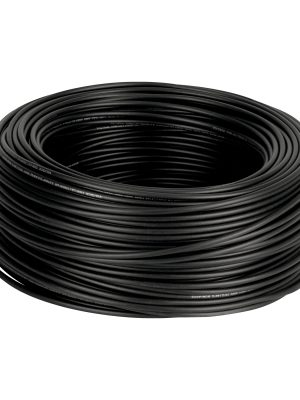 CAB-12N.jpg 46052 - Rollo de 100 m de cable THHW-LS 12 AWG negro, Volteck