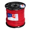 40125 - Metro de cable THHW-LS 12 AWG rojo en carrete de 500 m