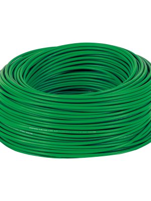 46064 - Rollo de 100 m de cable THHW-LS 12 AWG verde, Volteck