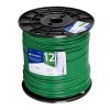 40121 - Metro de cable THHW-LS 12 AWG verde en carrete de 500 m