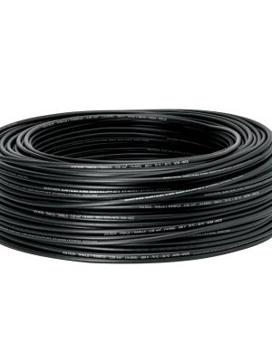 CAB-14NE1.jpg 46053 - Rollo de 100 m de cable THHW-LS 14 AWG negro, Volteck