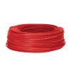 46061 - Rollo de 100 m de cable THHW-LS 14 AWG rojo, Volteck