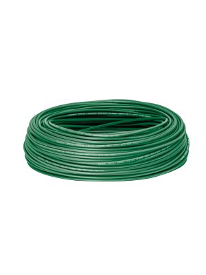 46065 - Rollo de 100 m de cable THHW-LS 14 AWG verde, Volteck