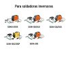 100286 - Cables p/electrodo y p/tierra 200A c/conector 1/2', EXPERT