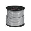 44223 - Metro cable flexible 3/16' acero 7x19 recubierto PVC, 75 m