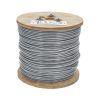48809 - Metro cable flexible 3/32' acero 7x19 recubierto PVC, 300 m