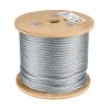 48816 - Metro de cable flexible 5/16' de acero 7x19 hilos, 75 m