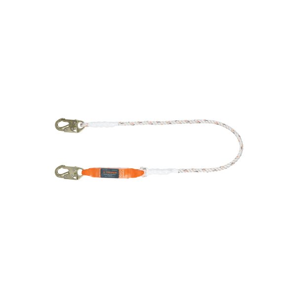 CAB-5431-18-A.jpg 10763 - Línea de vida 1.8m cuerda políéster, absorbedor impacto,ANSI