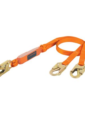 17041 - Línea de vida con absorbedor de impacto, doble brazo, ANSI