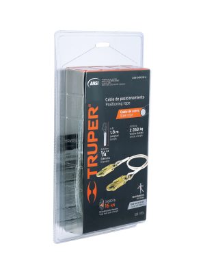 CAB-5490-18-AE1.jpg 17047 - Cable de posicionamiento de acero 1.8 m, ANSI, Truper