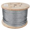 48818 - Metro de cable flexible 7/16' de acero 7x19 hilos, 75 m