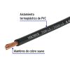 40248 - Carrete con 10 m de cable THHW-LS 8 AWG negro, Volteck