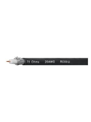48473 - Metro de cable coaxial RG59 en rollo de 100 m, Volteck