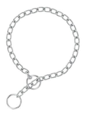 44291 - Collar de entrenamiento para perro, 50 cm, eslabón de 3 mm