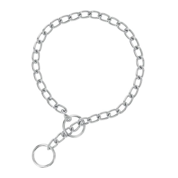 44291 - Collar de entrenamiento para perro, 50 cm, eslabón de 3 mm