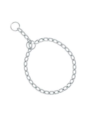 44293 - Collar de entrenamiento para perro, 60 cm, eslabón de 4 mm