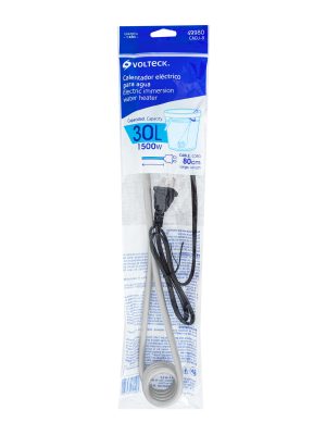 49980 - Calentador de inmersión p/agua #8 de 30 L, 1500 W, Volteck