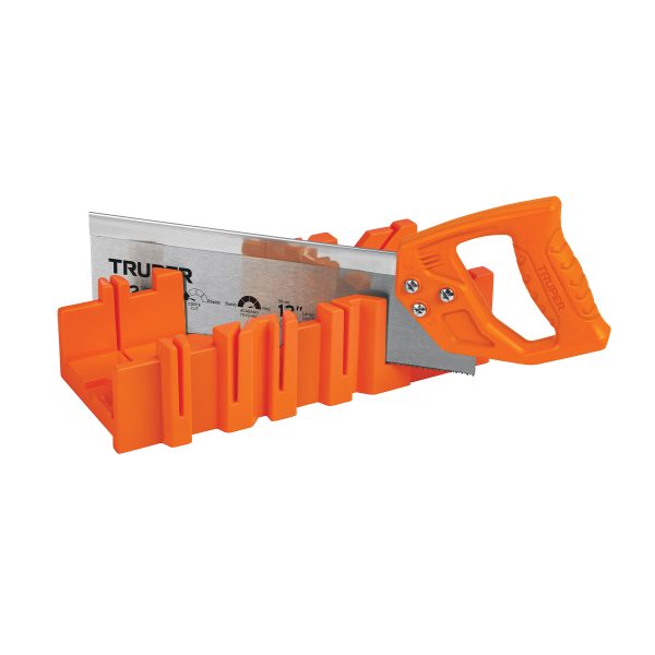 103750 - Caja de inglete con serrucho de costilla 12', TRUPER