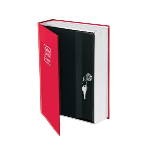 46349 - Caja de Seguridad tipo libro, 26 cm, HERMEX