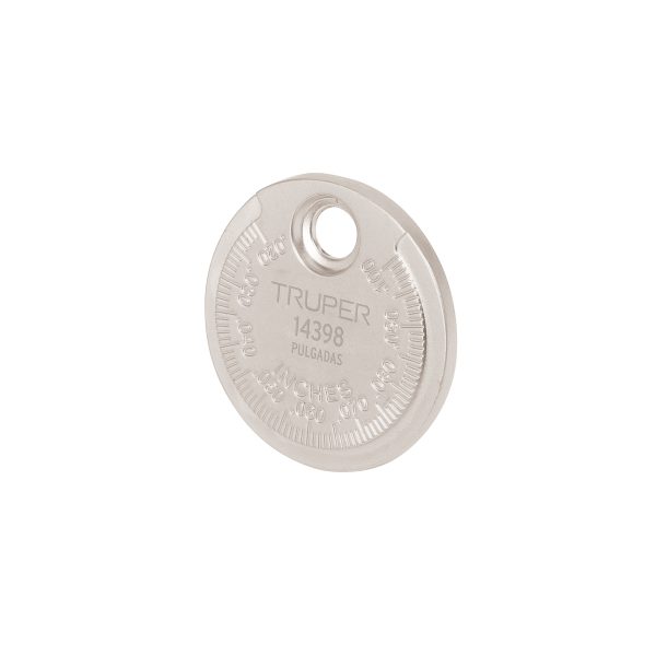 14398 - Calibrador redondo para bujías, Truper