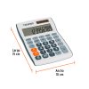 60481 - Calculadora de escritorio 15 cm, Truper