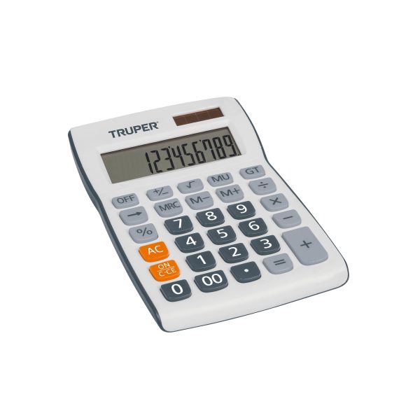 60482 - Calculadora de escritorio 19 cm, Truper