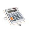 60482 - Calculadora de escritorio 19 cm, Truper