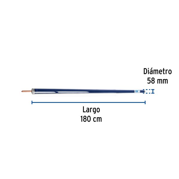 CALE-12HS-2FC2.jpg 47673 - Caja c/12 tubos HeatPipe p/calentador solar CALE-12HS, Foset