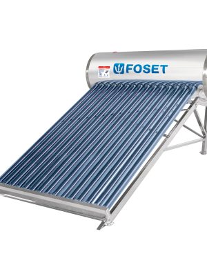 45272 - Calentador solar de agua, 15 tubos, 195L, 5 personas, Foset