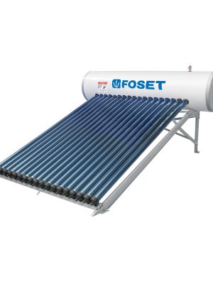 49966 - Calentador solar HeatPipe, 18 tubos, 200L, 5 personas, Foset