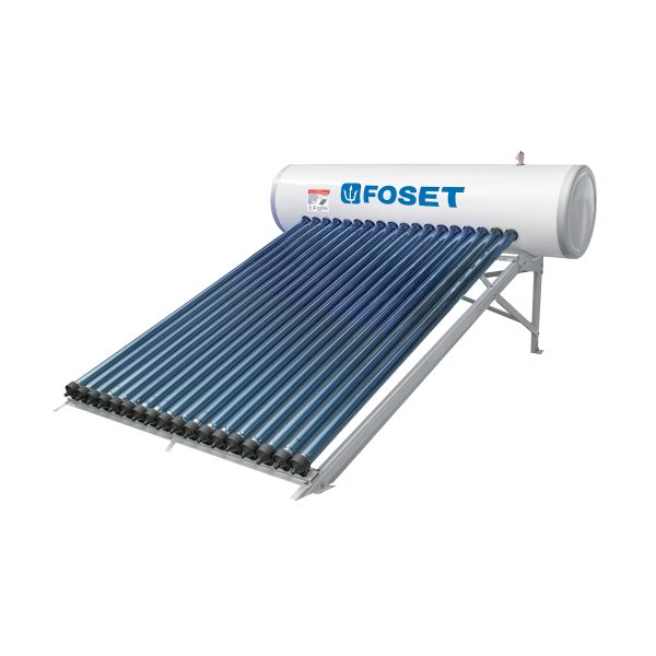 49966 - Calentador solar HeatPipe, 18 tubos, 200L, 5 personas, Foset