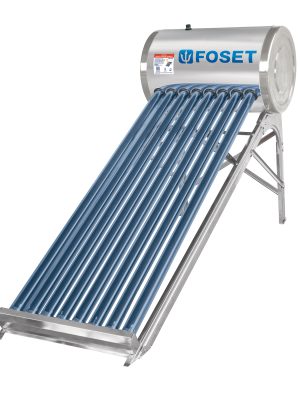 45274 - Calentador solar de agua, 8 tubos, 94L, 2 personas, Foset
