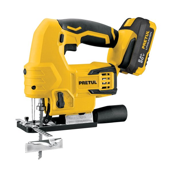 28270 - Sierra caladora, 20V, 1 batería 2Ah, PRETUL