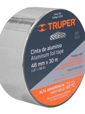 12135 - Cinta de aluminio de 48 mm x 30 m, Truper