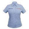 61110 - Camisa manga corta para mujer, azul, EEG, Truper